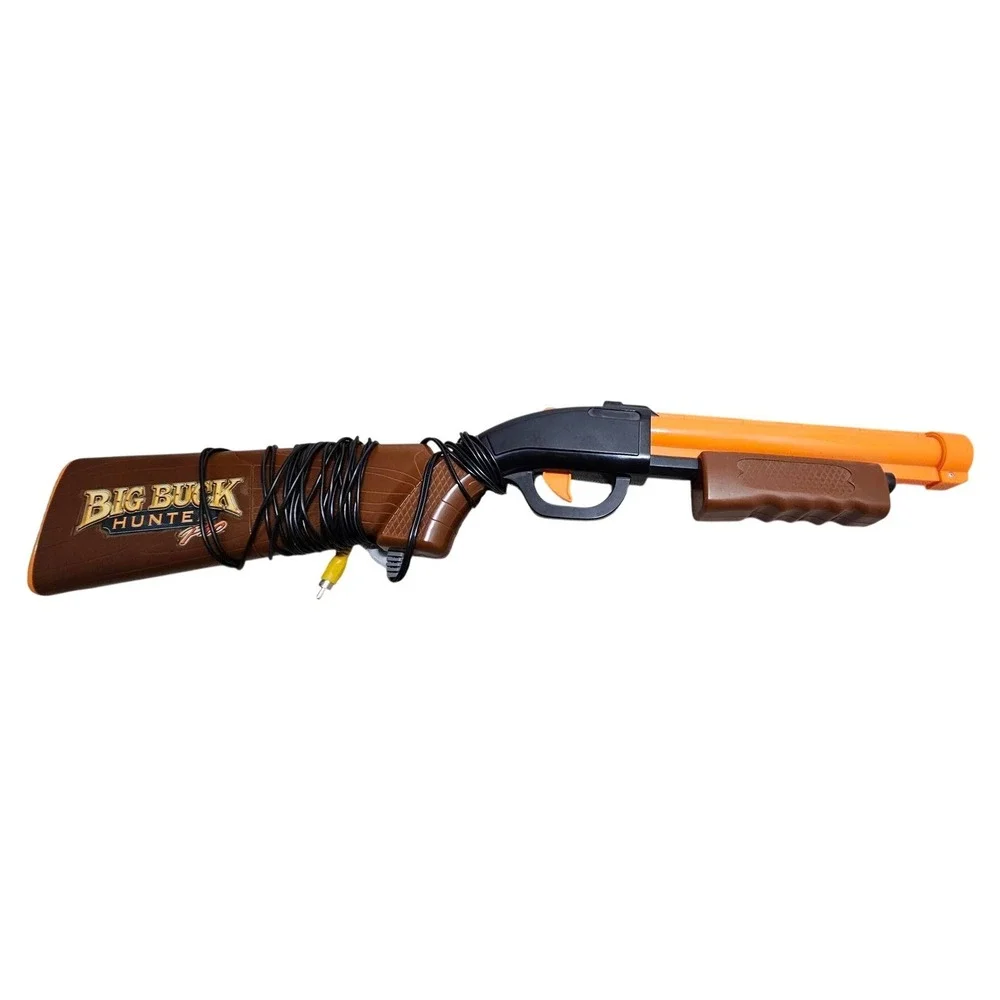 Jakks Pacific Big‎ Buck Hunter Pro Plug and Play TV Games Controller Brown *test